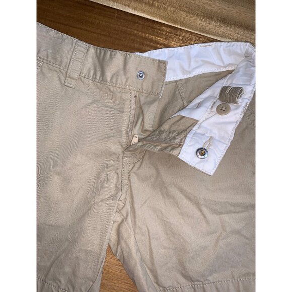 Cat & Jack Kids Boys Beige Chino Shorts With Pockets Cotton Size 5 - Picture 3 of 11